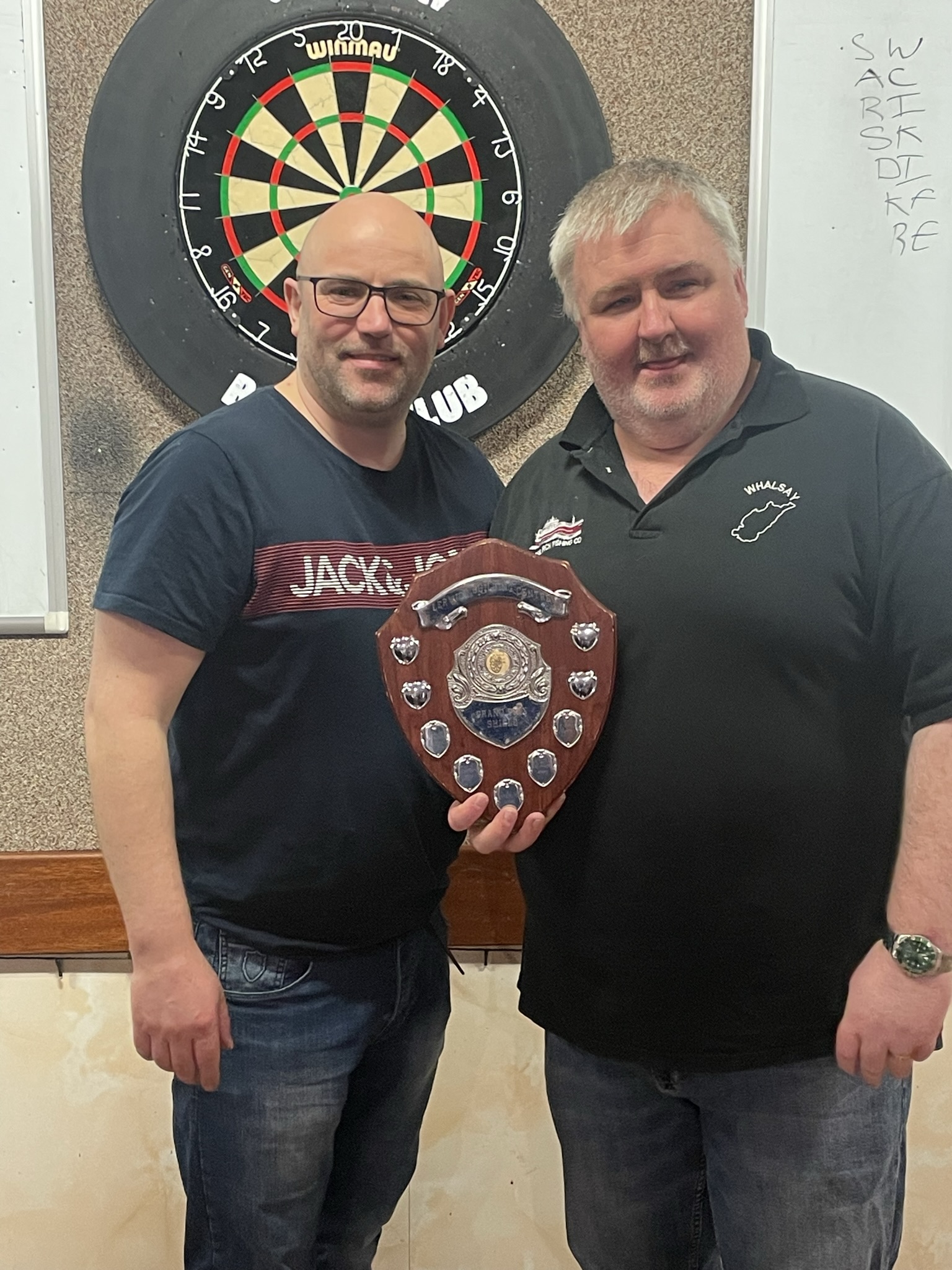 Final Grand Prix goes to Roger Irvine Shetland Darts Association